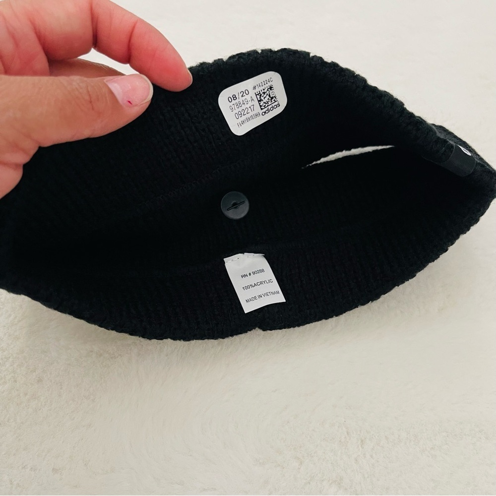 Adidas Women's Fit Classic Linear Black Headband - Picture 3 of 5